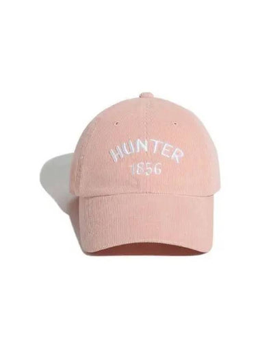 Corduroy embroidered 1865 cap pink HBW0003CHZPNK - HUNTER - BALAAN 1