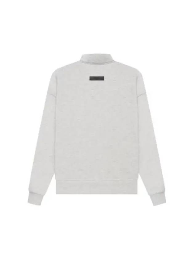 Fear of God Essential Men s Light Oatmeal The Core Collection Mock Neck Sweatshirt 192SU224427F - FEAR OF GOD - BALAAN 2