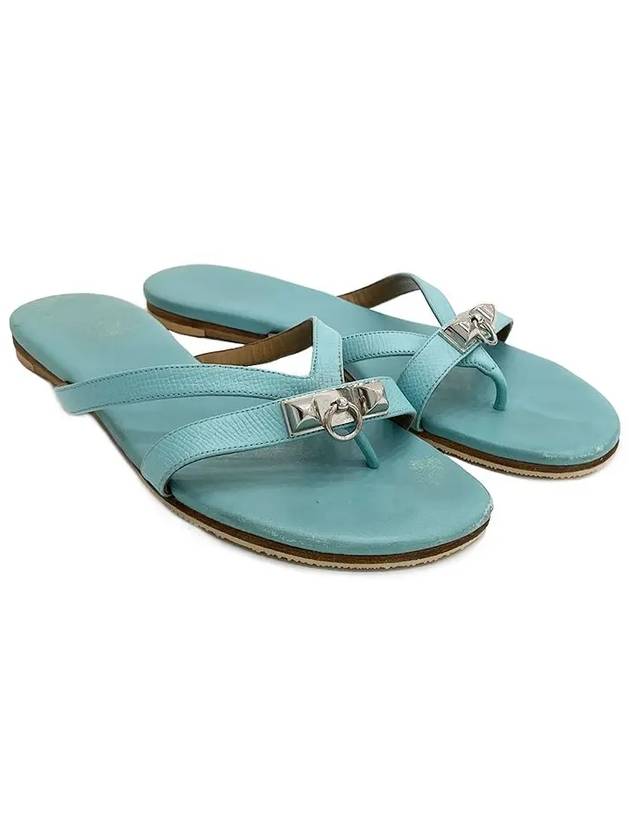 Medor Flip Flop 36 5 Blue Saints 2HA0922 - HERMES - BALAAN 1