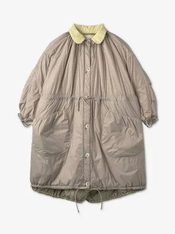 Reversible Parachute Parka Beige White Sage COREWCT01CBEIWHIPAL - MARFA STANCE - BALAAN 1