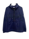 Two Pocket Hooded Anorak Navy - CP COMPANY - BALAAN 2