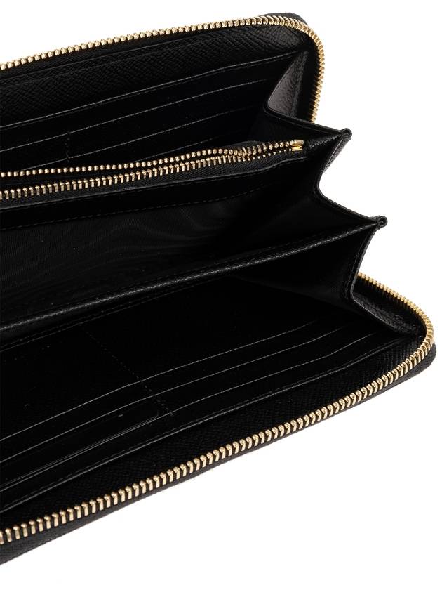 logo leather long wallet - DOLCE&GABBANA - BALAAN 3