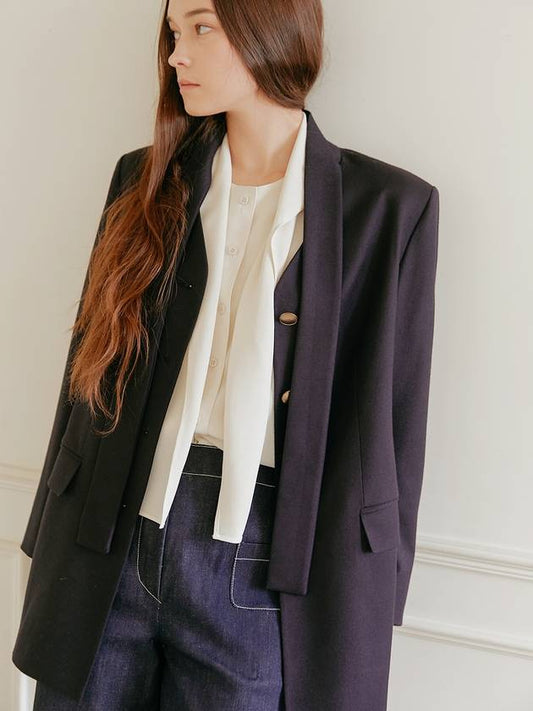 Tie collar blazer - AILE DE - BALAAN 1