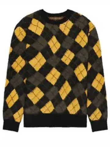 Fitzroy Knit Top Black Yellow - ALLSAINTS - BALAAN 1