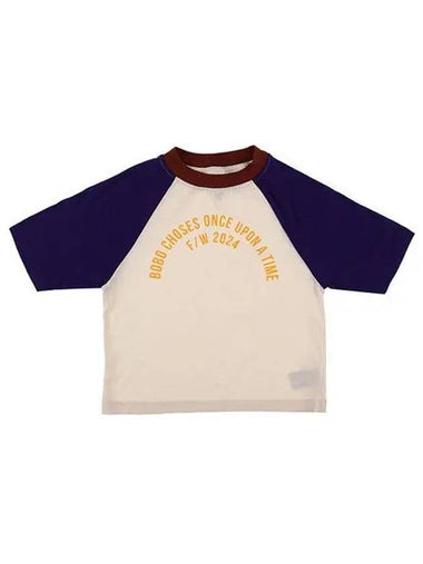 B224AC004 991 Circle Logo Nagrang Junior Short Sleeve T Shirt 1140623 - BOBO CHOSES - BALAAN 1