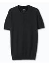 Men's Fred Polo Short Sleeve Polo Shirt Black - A.P.C. - BALAAN.