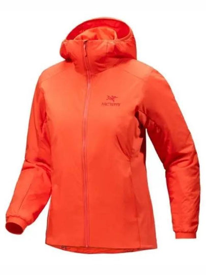 Atom Logo Zip-Up Hoodie Orange - ARC'TERYX - BALAAN 2