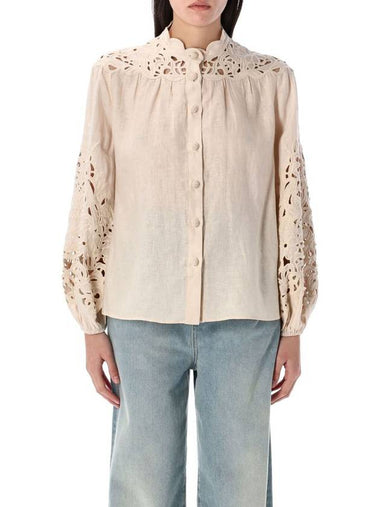 Zimmermann Wylie Embroidered Blouse - ZIMMERMANN - BALAAN 1