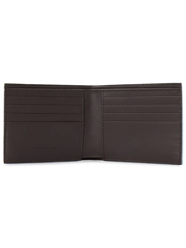 Intrecciato Bifold Half Wallet Brown - BOTTEGA VENETA - BALAAN 5