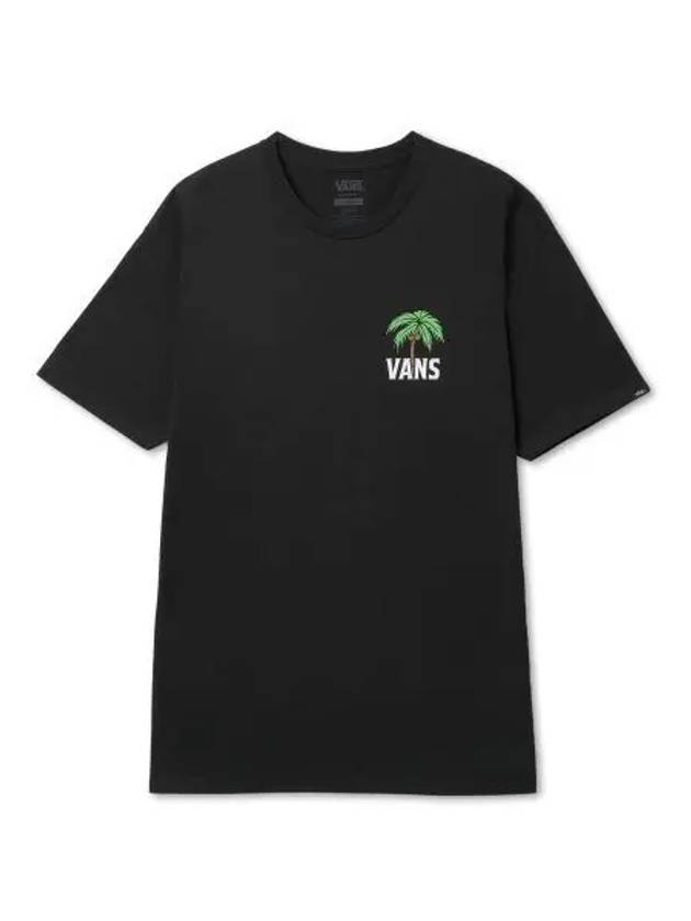 Downtime Short Sleeve T-Shirt Black - VANS - BALAAN 2