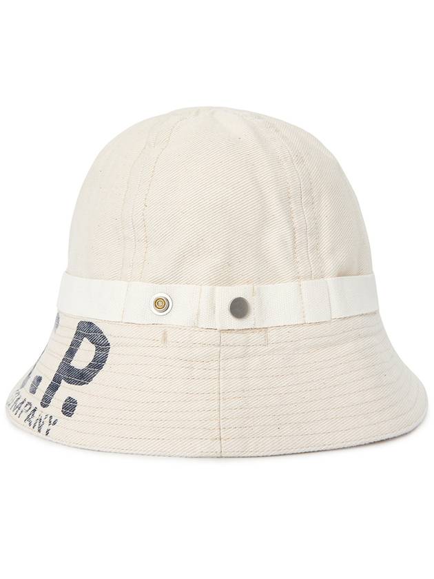 Bull Assi Bucket Hat Ivory - CP COMPANY - BALAAN 5