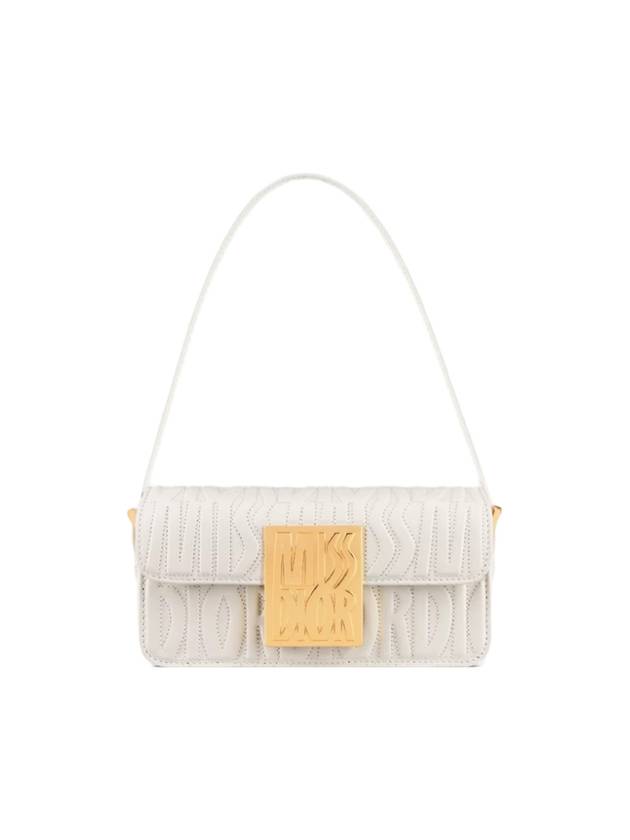 Miss Quilted All Over Calfskin Flap Shoulder Bag Latte - DIOR - BALAAN 1