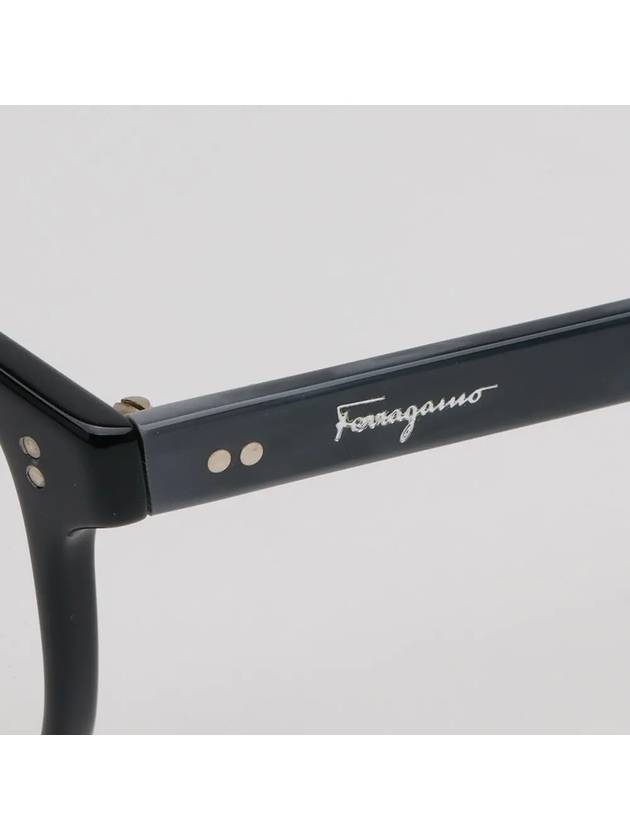 glasses frame SF2915 004 light square horn rim black - SALVATORE FERRAGAMO - BALAAN 5