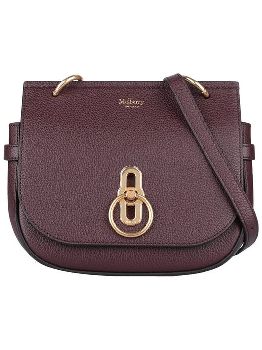 Amberley Classic Satchel Small Grain Shoulder Bag Oxblood - MULBERRY - BALAAN 2