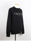 metallic logo sweatshirt - BALMAIN - BALAAN 6