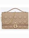 Miss Top Handle Bag Biscuit Cannage Lambskin - DIOR - BALAAN 2