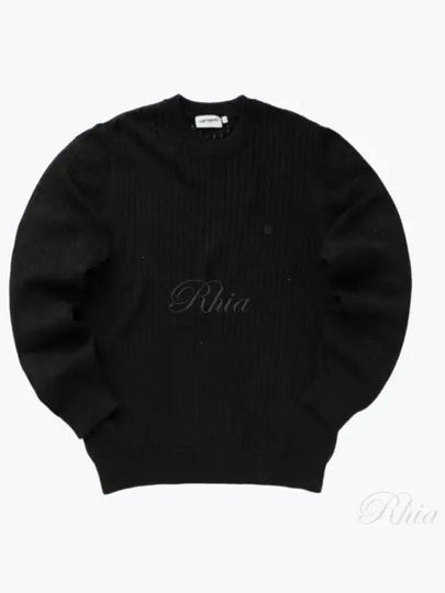 Calen Cotton Knit Top Black - CARHARTT WIP - BALAAN 2