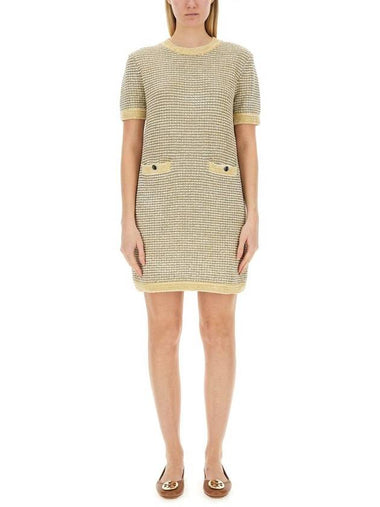 Tory Burch Velvet Dress - TORY BURCH - BALAAN 1