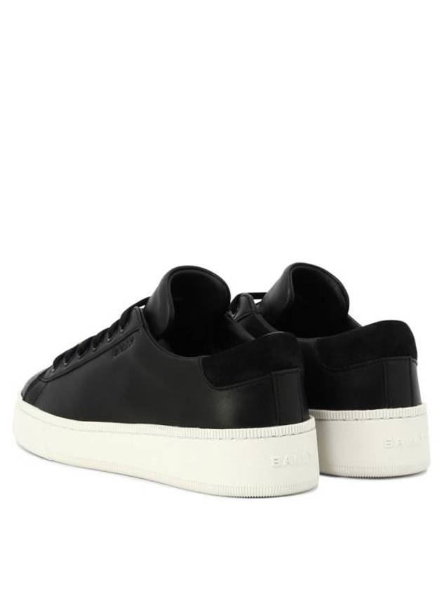 Ryver Low-Top Sneakers White Black - BALLY - BALAAN 5