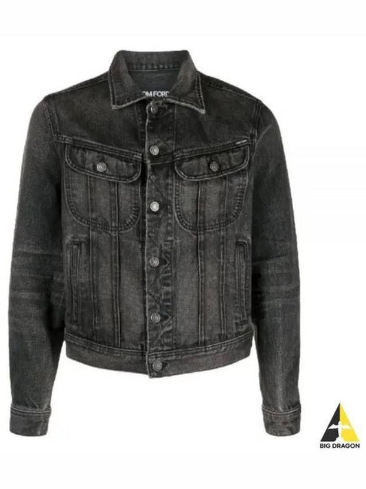 Denim Jacket Black - TOM FORD - BALAAN 2