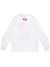 x Verdi Otsumo Plaza Long Sleeve T Shirt White XX26CS025 - HUMAN MADE - BALAAN 3