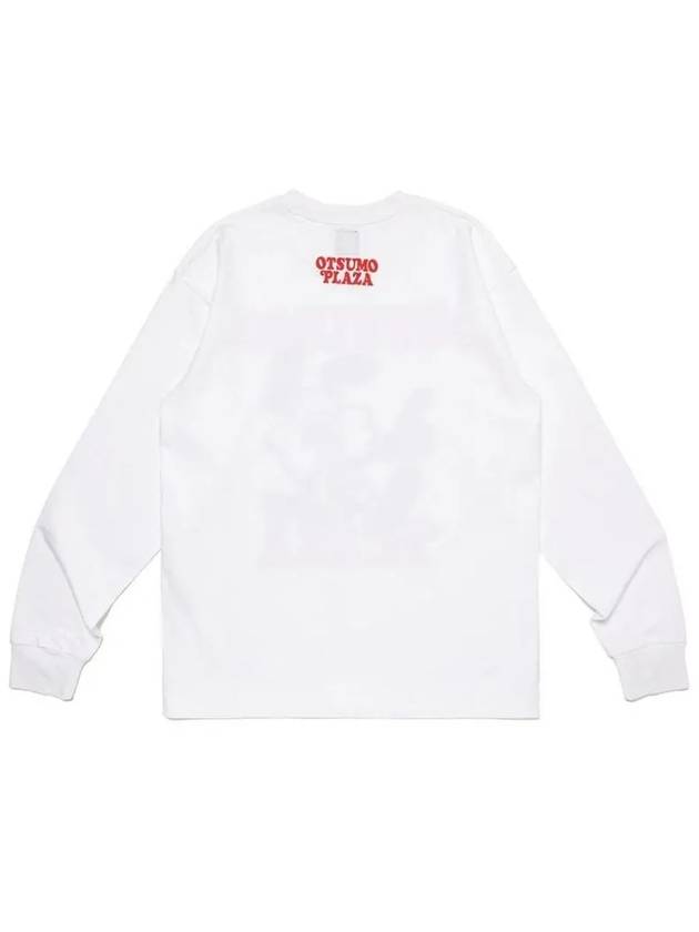 x Verdi Otsumo Plaza Long Sleeve T Shirt White XX26CS025 - HUMAN MADE - BALAAN 3