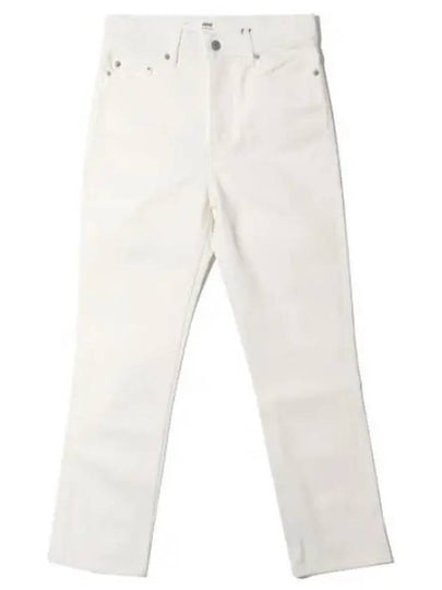 Pantalon Cropped Slim Fit Jeans White - AMI - BALAAN 2