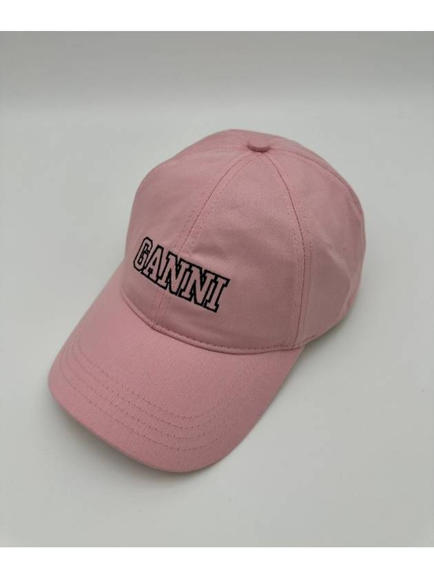 Ball cap A5084 SWEET LILAC pink ONE SIZE - GANNI - BALAAN 1