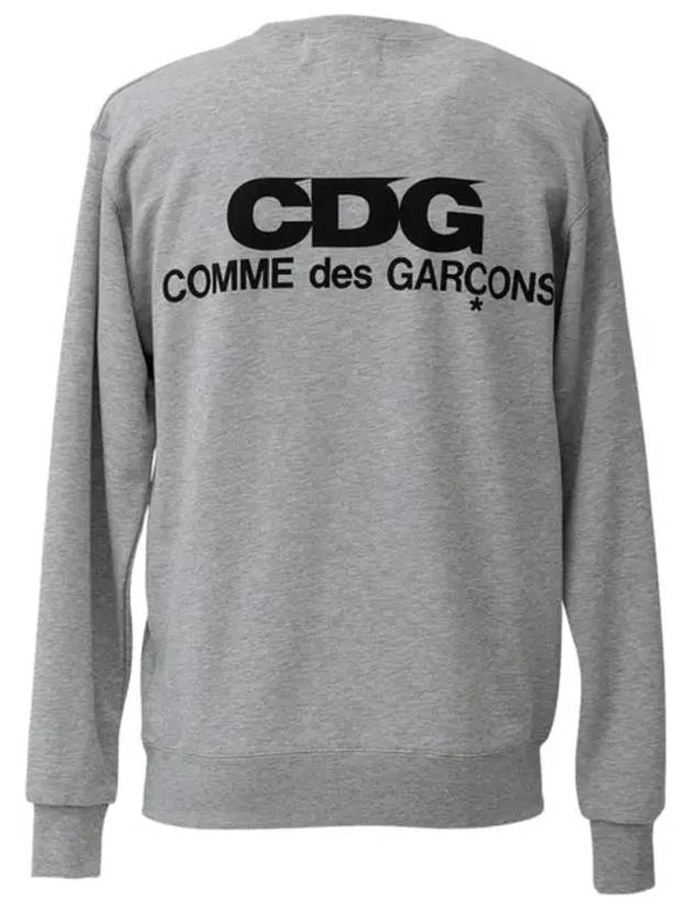 CDG Logo Sweatshirt Gray - COMME DES GARCONS - BALAAN 1