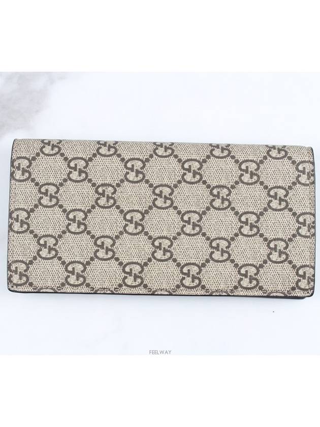 Snake long wallet brown - GUCCI - BALAAN 4