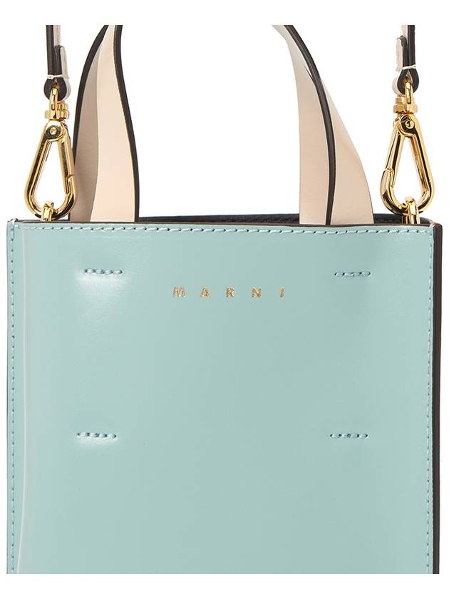 Nano Museo Tote Bag Blue - MARNI - BALAAN 9