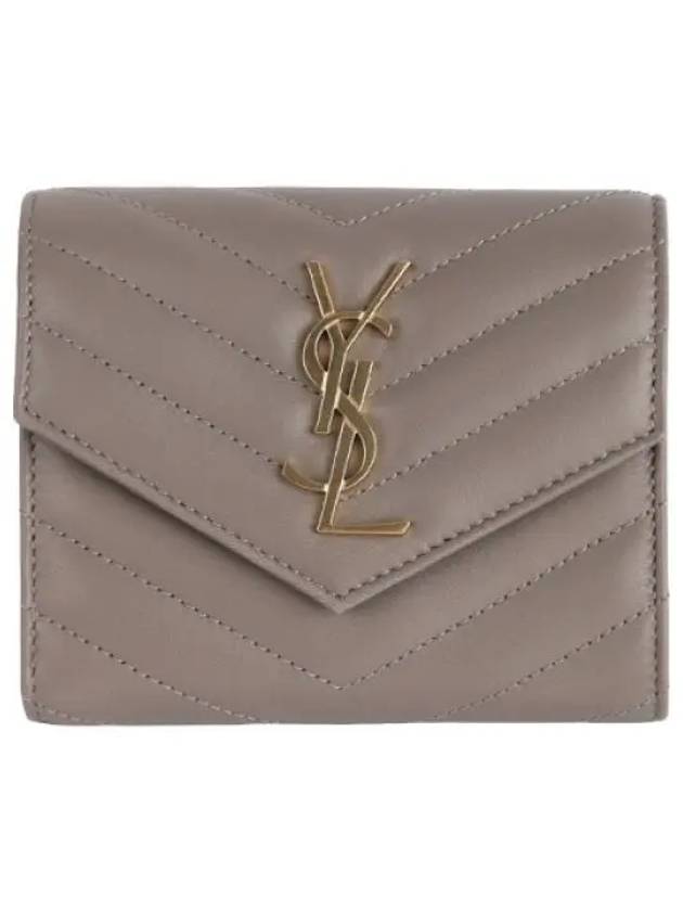 Cassandra Matelasse Compact Short Wallet Women s Bicycle - SAINT LAURENT - BALAAN 1