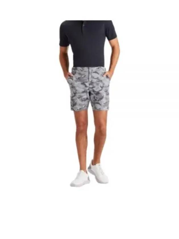 Men's Camo Tech Tab Stretch Shorts Charcoal - G/FORE - BALAAN 2