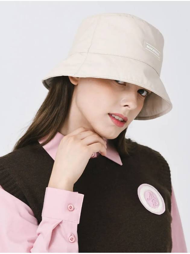 Montbird PU Bucket Hat IVORY - MONBIRDIE GOLF - BALAAN 3