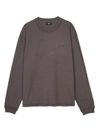 Crew Neck Long Sleeve T-Shirt Brown - HELMUT LANG - BALAAN 2