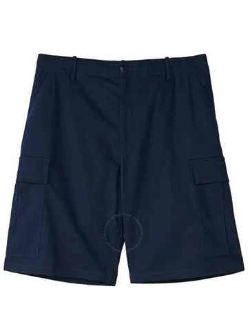 Kenzo Midnight Blue Cargo Pocket Bermuda Shorts, Brand Size 42 (US Size 34) - KENZO - BALAAN 1