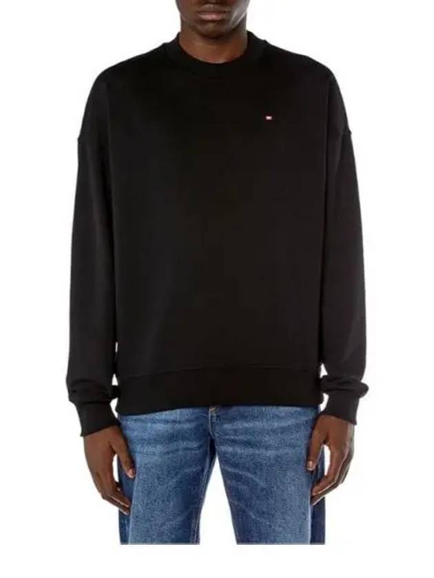 S Rob Crew Neck Sweatshirt Black - DIESEL - BALAAN 2