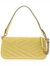 Kira Chevron Pendant Small Flap Shoulder Bag Vintage Lemon - TORY BURCH - BALAAN 4