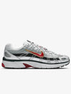 P6000 Low Top Sneakers Varsity Red Metallic Silver - NIKE - BALAAN 4