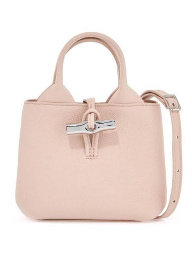 Le Roseau XS Tote Bag Light Pink - LONGCHAMP - BALAAN 1