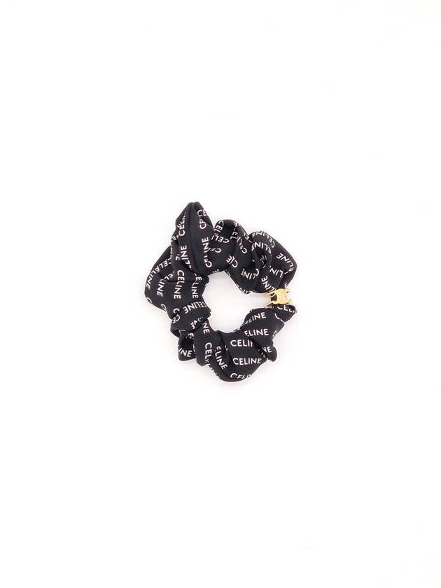 Rayure Bracelet Slik Scrunchy Gold Black - CELINE - BALAAN 4