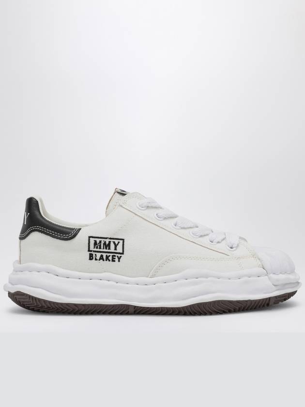 Blakey OG Sole Canvas Low Top Sneakers White - MAISON MIHARA YASUHIRO - BALAAN 2