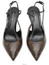 1A5NTL Monogram Sherry Slingback Pumps Heel Shoes Sandals - LOUIS VUITTON - BALAAN 9