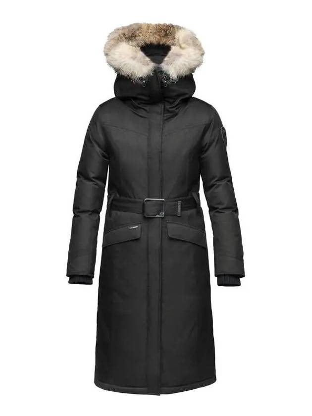 MORGAN Women s Down Parka Black - NOBIS - BALAAN 1