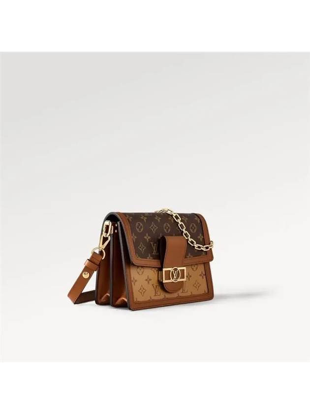 Dauphine MM Monogram Shoulder Bag Brown - LOUIS VUITTON - BALAAN 4