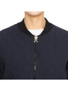 Elea Quilting Zip-Up Jacket Navy - A.P.C. - BALAAN 10