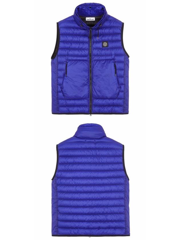 Wappen Patch Ripstone Nylon Padding Vest Ultramarine - STONE ISLAND - BALAAN 5