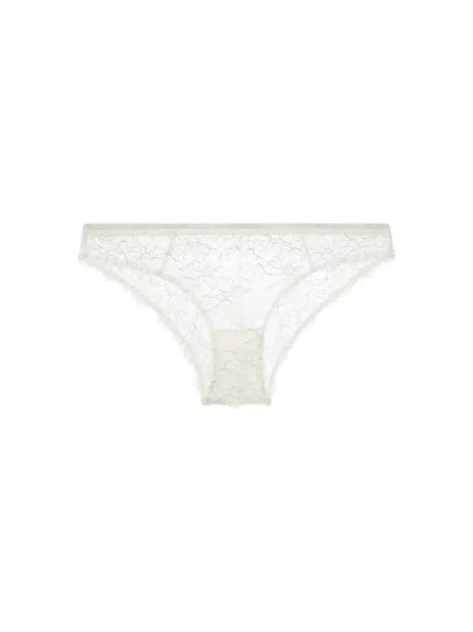 UNDERWEAR Women's Metal Flower Pattern Briefs Cream 271453 - EMPORIO ARMANI - BALAAN 1