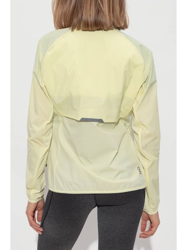 On Running Jacket With Logo, Women's, Yellow - ON RUNNING - BALAAN 4