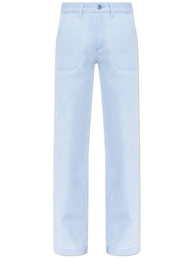 WoMen's Seaside Straight Jeans Light Blue - A.P.C. - BALAAN 1